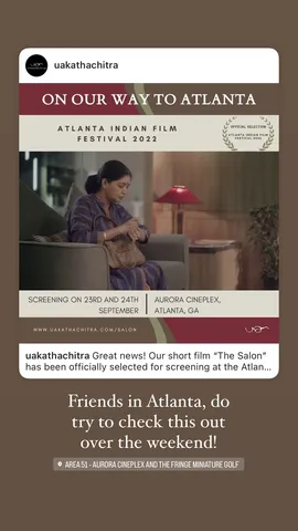 Friends in Atlanta, do try to check this out over the weekend!