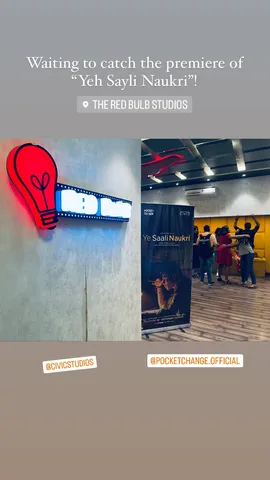 Waiting to catch the premiere of "Yeh Sayli Naukri"!